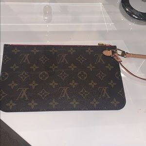 Louis Vuitton wristlet pouch